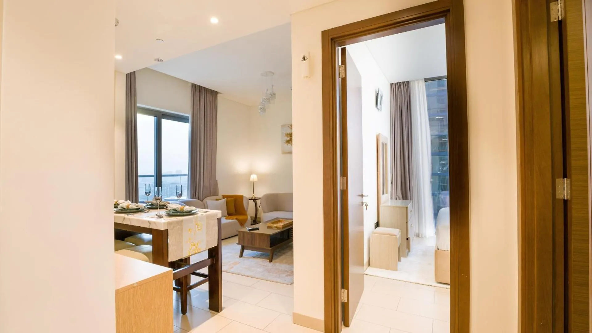 Easygo- Stylish 1Bdr Sobha Creek Vista- Meydan Living Apartment Dubai 0*,