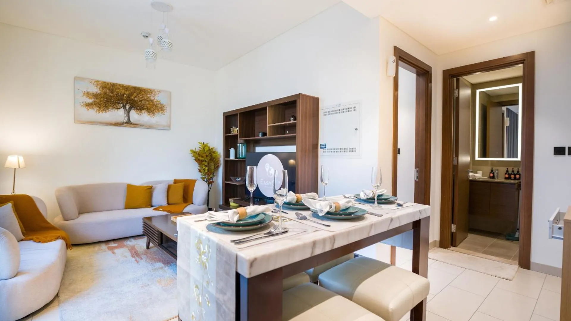 Easygo- Stylish 1Bdr Sobha Creek Vista- Meydan Living Apartment Dubai