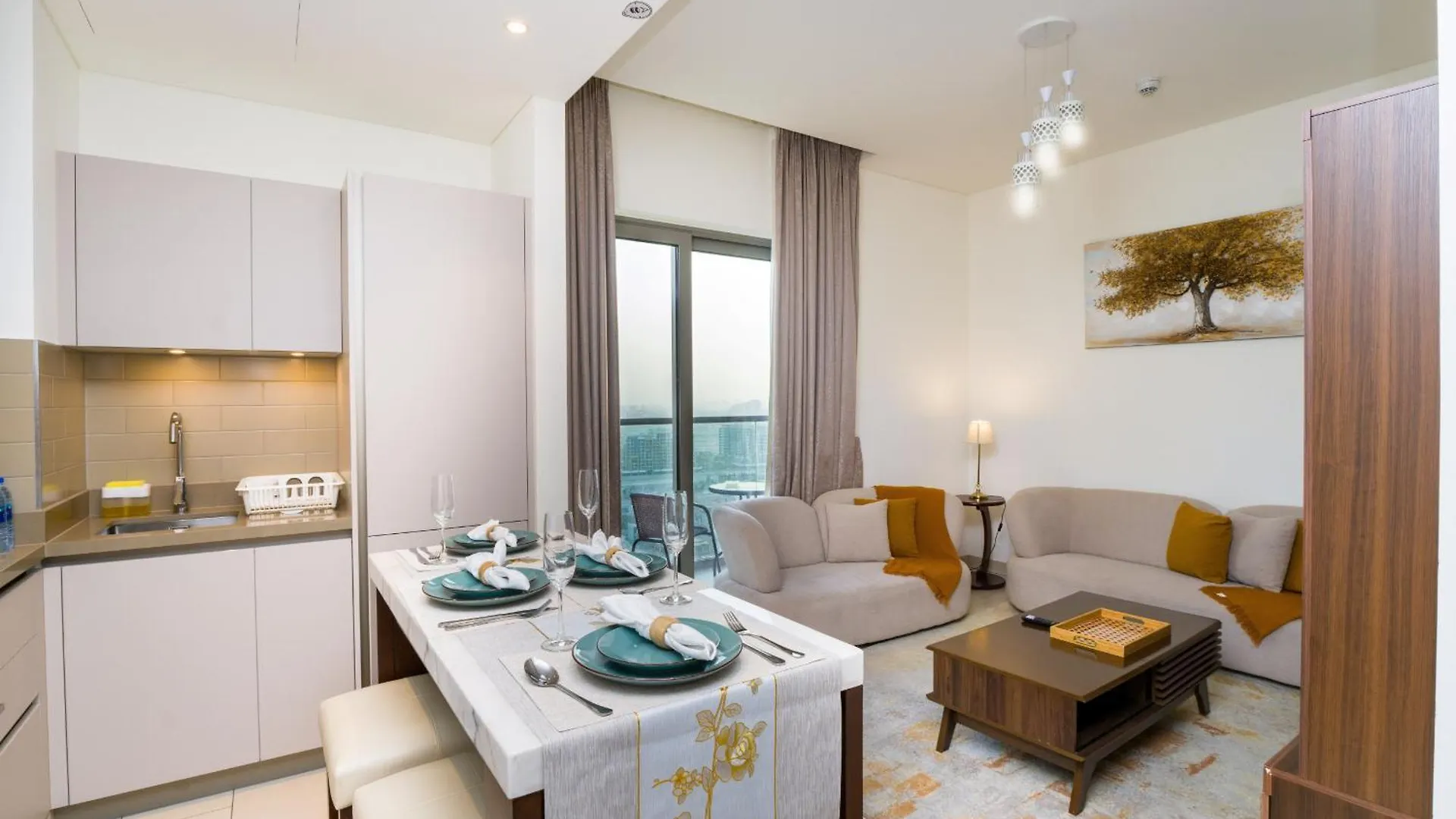 Easygo- Stylish 1Bdr Sobha Creek Vista- Meydan Living Apartment Dubai United Arab Emirates